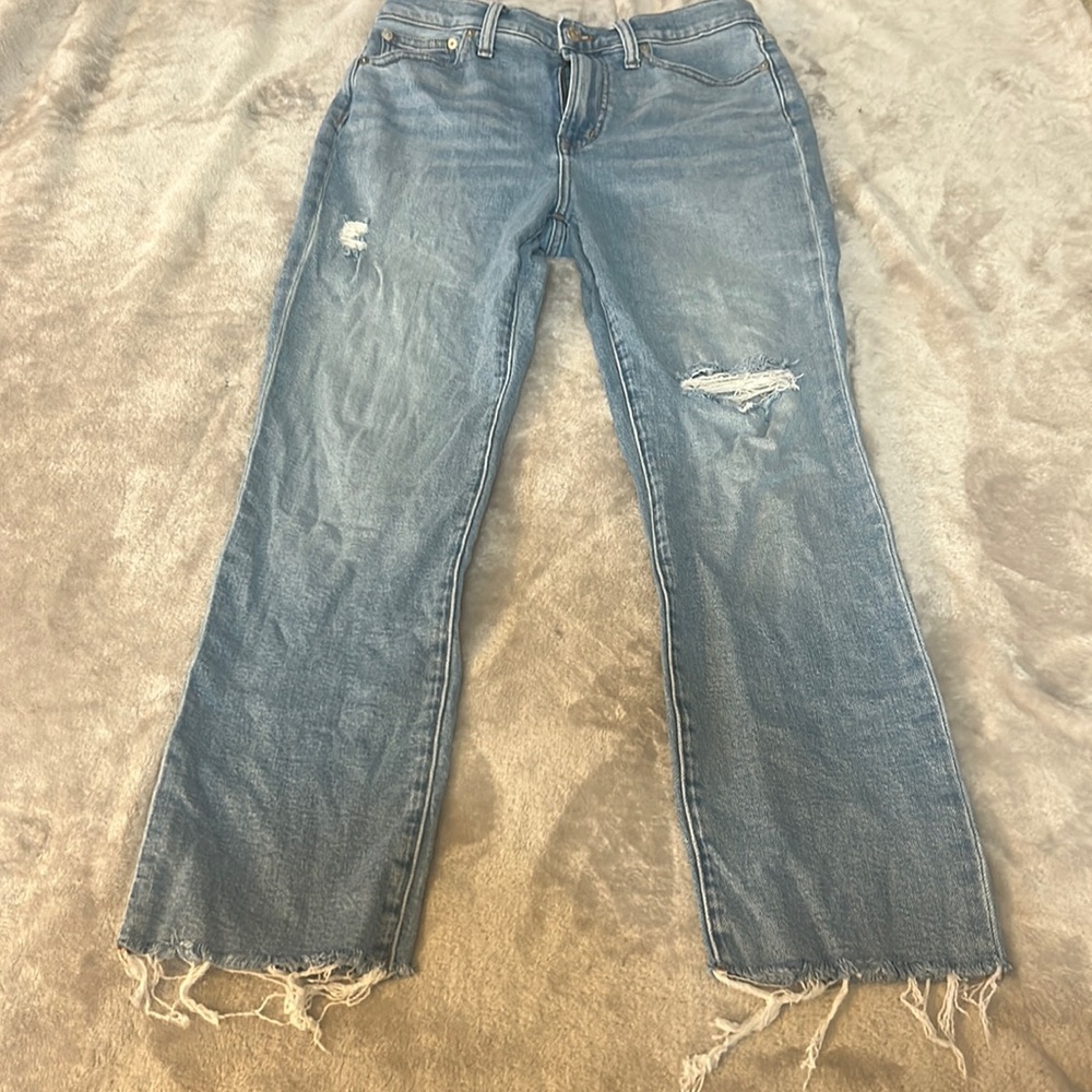 Madewell perfect vintage jean in light wash